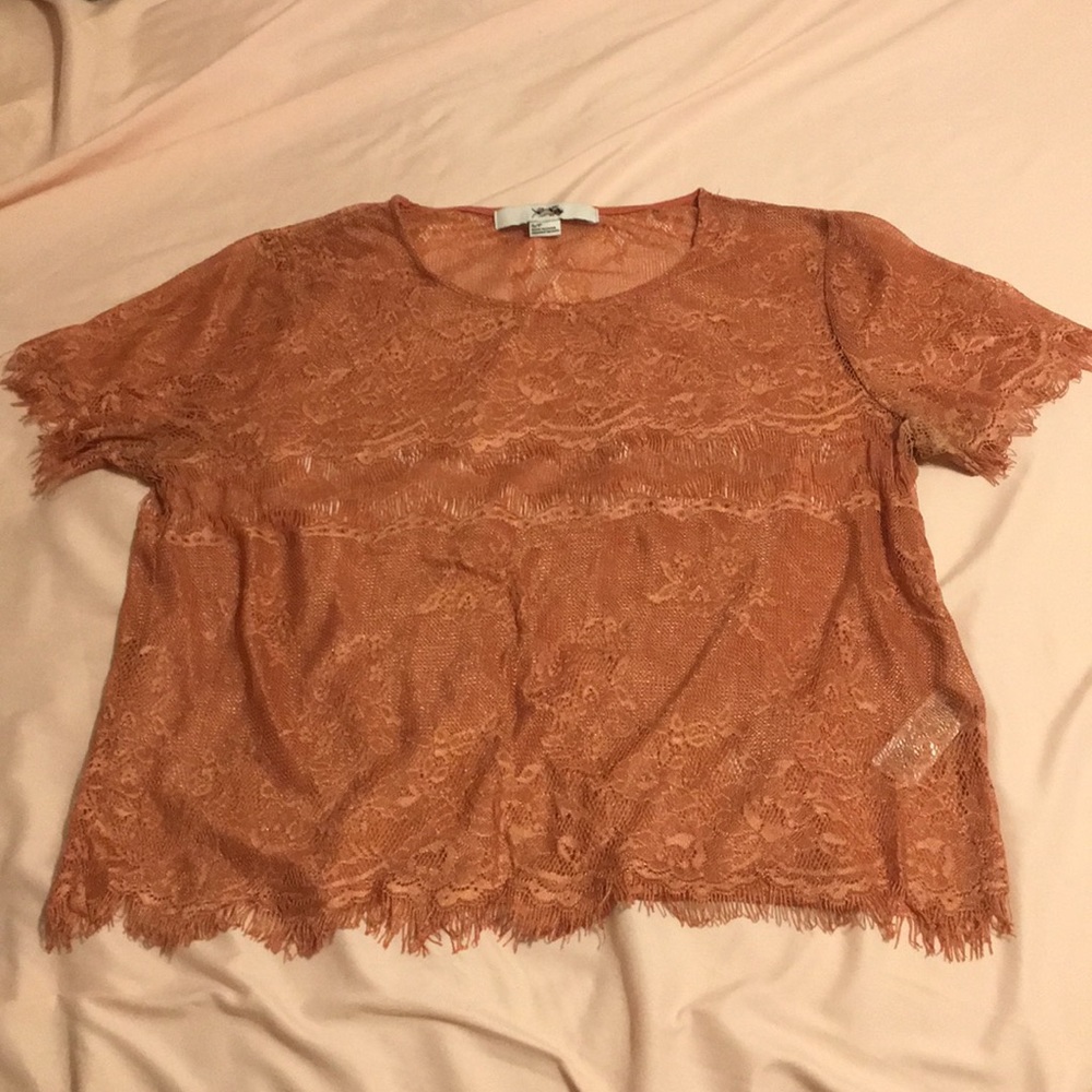Burnt orange top